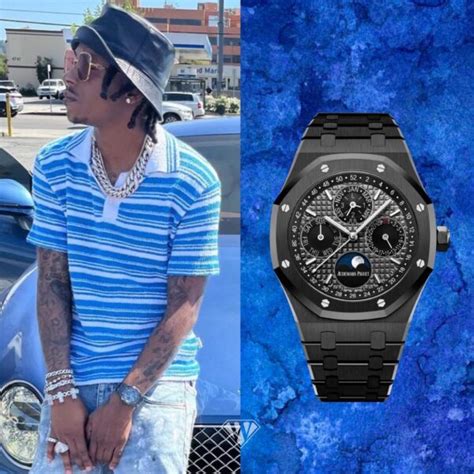 rich the kid audemars piguet|Tom Brady shows off timeless $700,000 Audemars Piguet x.